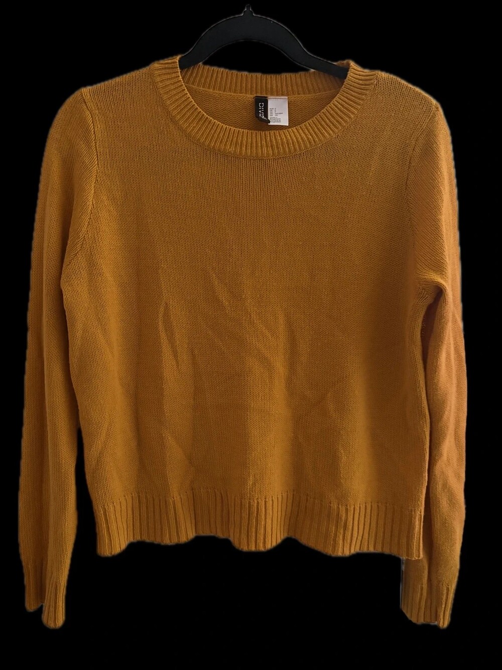 H&M Mustard Knit Sweater